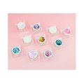 10-color sequin gel Keep shining shiny beauty makeup face colorful easy to use